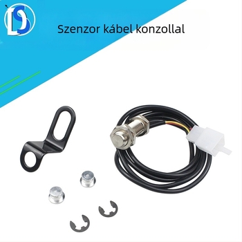 Man qishi digitális kilométer-számláló motorkerékpárhoz, sebességmérő és tachométer szenzorral és tartóval