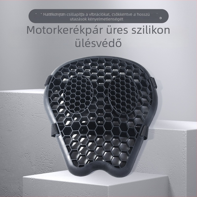 Youtai 086 szilikon üreges üléspárna motorkerékpárhoz – légáteresztő, ütéscsillapító, univerzális illeszkedés
