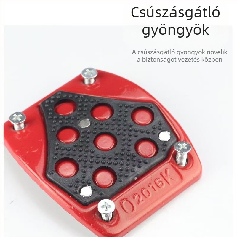 Fém motorkerékpár hátsó pedál csúszásgátló felülettel
