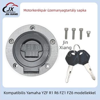 Jinbiao második generációs motorkerékpár üzemanyag-tank sapka Yamaha R1/YZF-R6