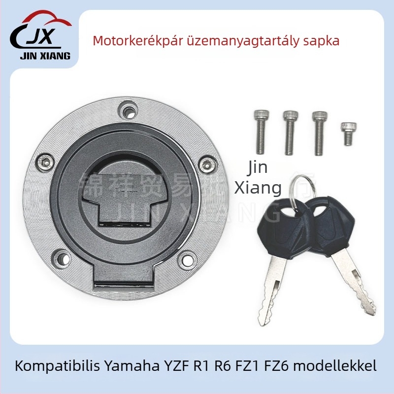 Jinbiao második generációs motorkerékpár üzemanyag-tank sapka Yamaha R1/YZF-R6