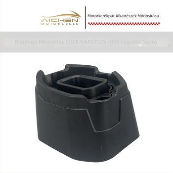 Dekoratív végkapucsa a Vario125/160 kipufogócsőhöz, 11,5 cm