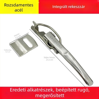 Rozsdamentes acél zárókapocs elektromos tricikli csomagtartó ajtózár