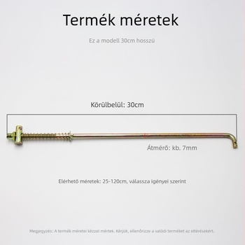 Fékkar elektromos háromkerekű triciklihez rugós pedálos és anyával