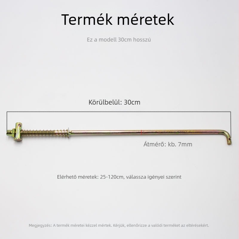 Fékkar elektromos háromkerekű triciklihez rugós pedálos és anyával