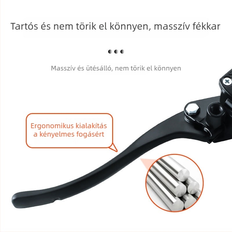 Hidraulikus fékpumpa és féknyomó-egység diszkfékekhez, elektromos járművekhez, univerzális típus