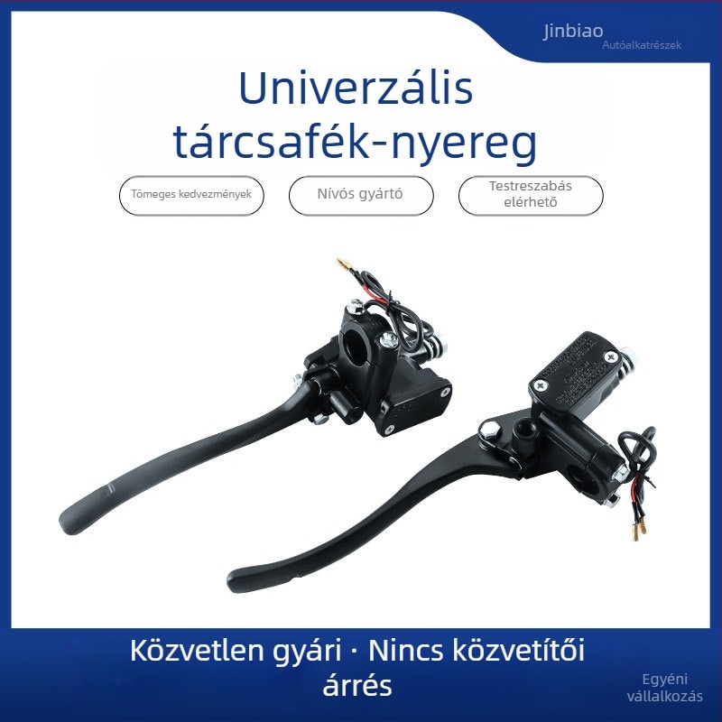 Hidraulikus fékpumpa és féknyomó-egység diszkfékekhez, elektromos járművekhez, univerzális típus