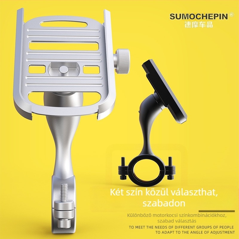 Alumínium-ötvözetű motorkerékpártelefon-tartó általános modellekhez — Speed motorcycle products, modell 20201027