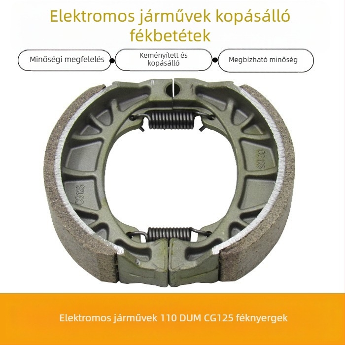 GP CG125 alumínium fékbetétek a hátsó fékhez
