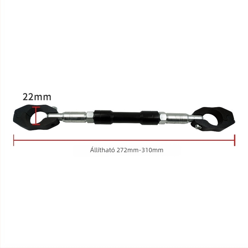 Motorkerékpár módosító alkatrészek: kormányerősítés, állítható keresztirányú egyensúlyrúd és kormánytartó; Hengbang PHG-001, általános kompatibilitás, testreszabható feldolgozás