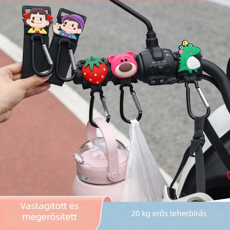 Univerzális fém horog motorkerékpárok és elektromos járművekhez; fém szerkezet; márka Yang Jie