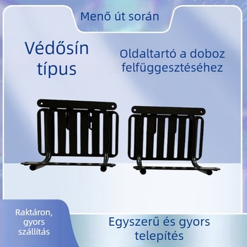  Univerzális oldalsó motorkerékpár csomagtartó gyorskioldóval, kompatibilis oldalsó és hátsó dobozokkal, védőrúddal