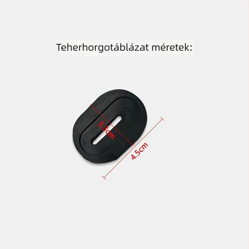 Elektromos tricikli csomagtartójához antiütközés gumipárna, vastagított, ütéscsillapító és zajcsökkentő