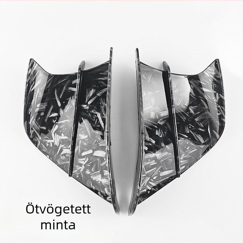 Motorkerékpárhoz készült fix szárny – deflektor és spoiler, univerzális, általános módosítási alkatrészekhez, márka Strong Industry, modell Fixed Wing