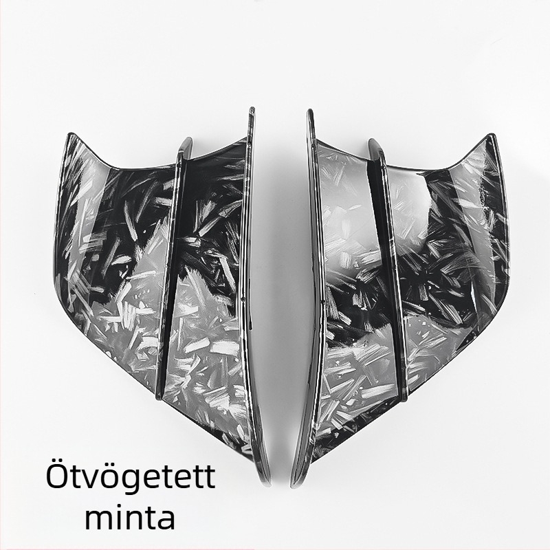 Motorkerékpárhoz készült fix szárny – deflektor és spoiler, univerzális, általános módosítási alkatrészekhez, márka Strong Industry, modell Fixed Wing
