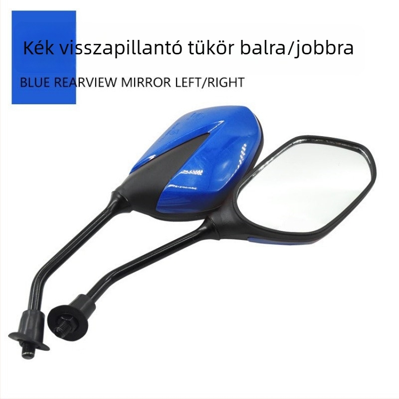 Dekoratív hátsó tükrök módosított elektromos rollerekhez, univerzális visszapillantó tükrök elektromos kerékpárokhoz, hátrameneti tükrök, kísérteties tűz visszaverők