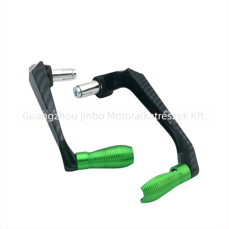 Motorkerékpár kézvédő – alumínium ötvözet, CNC hajlított ívű, univerzális kormánykompatibilitás, vintage módosított motorkerékpárhoz