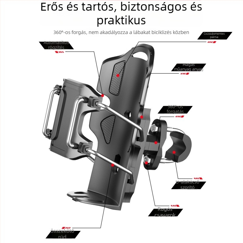 TDGO Vízpohár tartó, univerzális típus, Modell MQ-003, Cikkszám MQ-003, Univerzális járművekhez