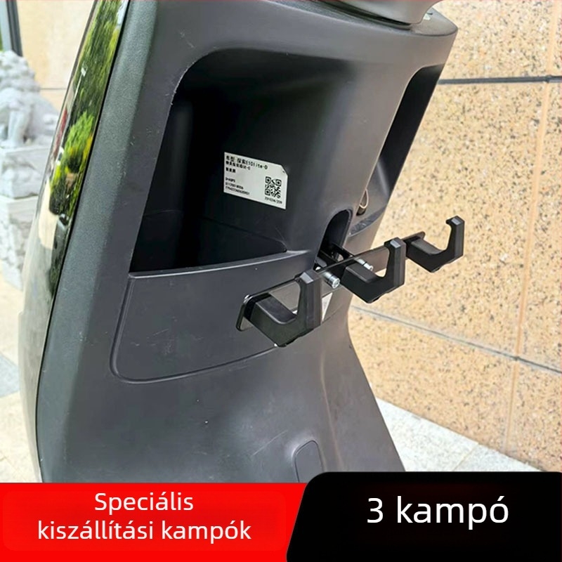 Xin Lei elektromos jármű – első keresztrúd soros kampókkal, ABS kampók és alumínium ötvözet tartó a kiszállításhoz