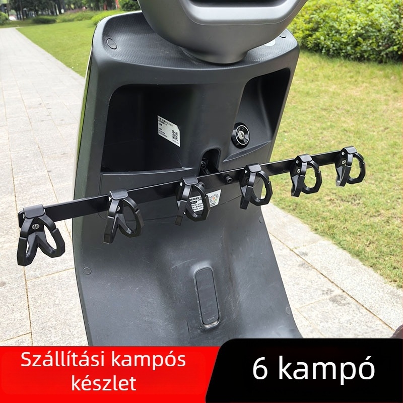 Xin Lei elektromos jármű – első keresztrúd soros kampókkal, ABS kampók és alumínium ötvözet tartó a kiszállításhoz