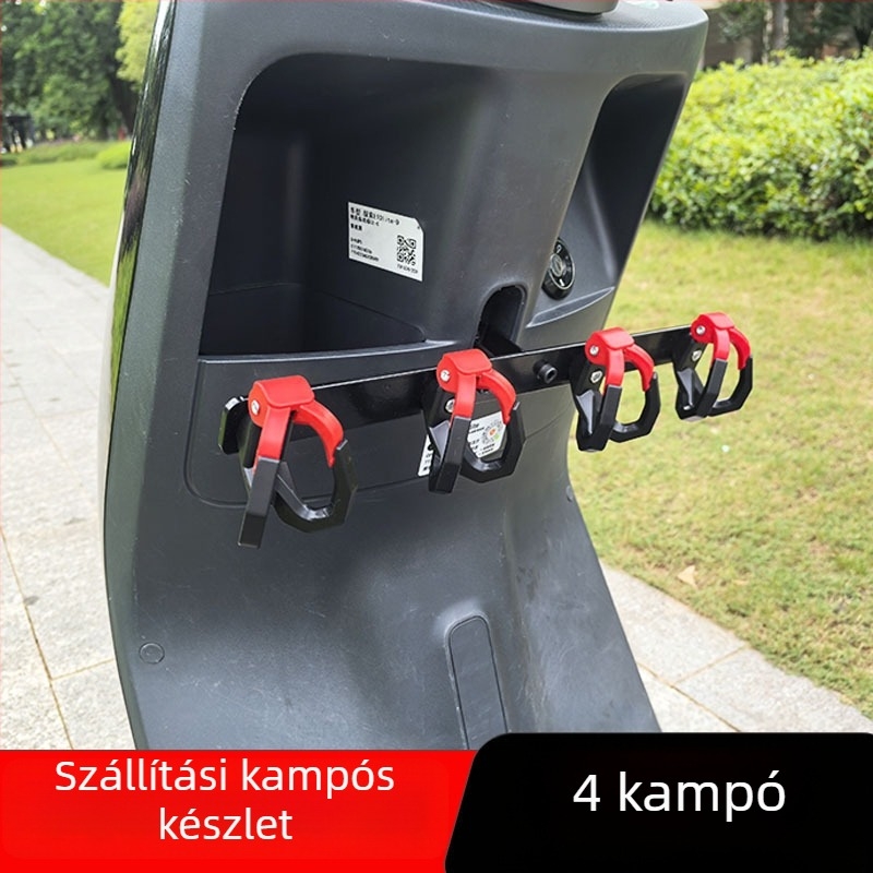 Xin Lei elektromos jármű – első keresztrúd soros kampókkal, ABS kampók és alumínium ötvözet tartó a kiszállításhoz