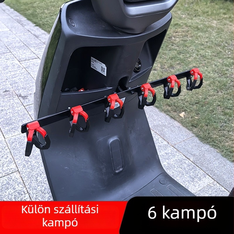 Xin Lei elektromos jármű – első keresztrúd soros kampókkal, ABS kampók és alumínium ötvözet tartó a kiszállításhoz
