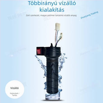 Elektromos jármű gázkar háromsebességes előre/hátra funkcióval és sebességszabályozással