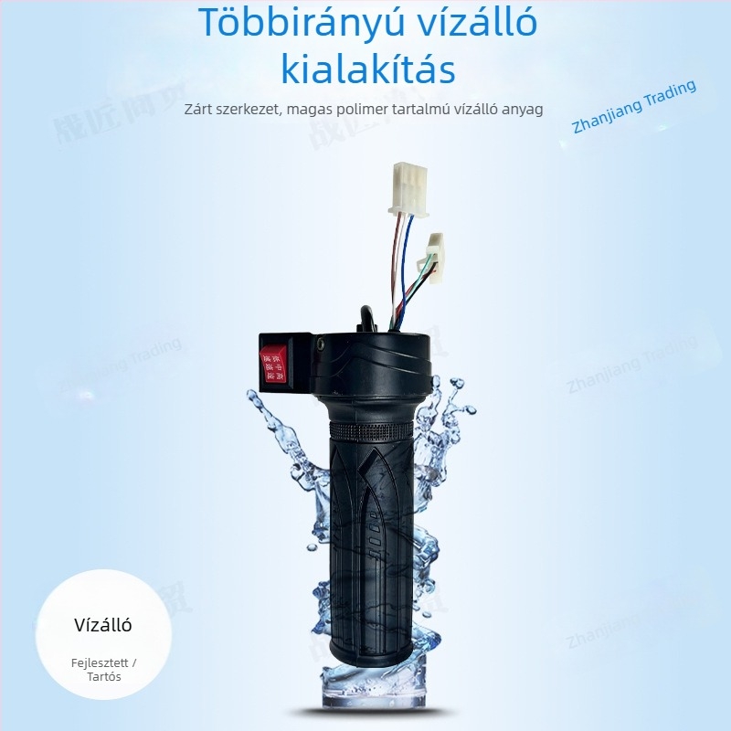 Elektromos jármű gázkar háromsebességes előre/hátra funkcióval és sebességszabályozással