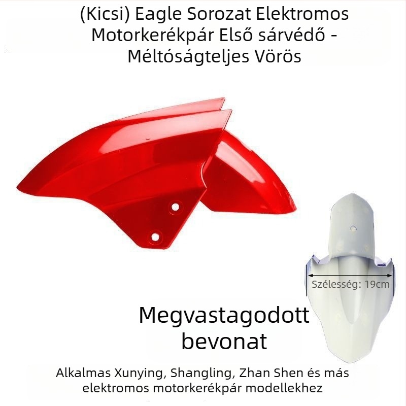 Elektromos jármű előtti sárvédő, fröccsenés elleni védelem, kompatibilis Aima, Yadi, Luyuan, Xunying