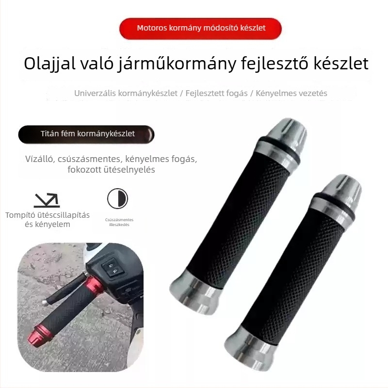 Alumíniumötvözetű motorkerékpár kormányfedél Haojue 125-höz – gázkarvédő, módosító alkatrész