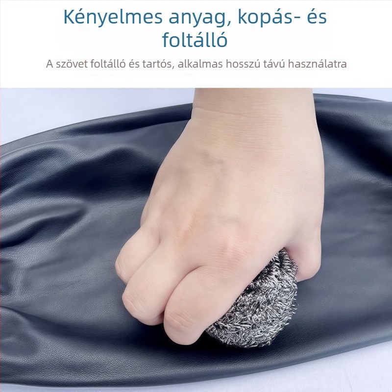 Hosszú vízálló konyhai ujjvédők, uniszex, PVC anyag, matt felület, munka közben