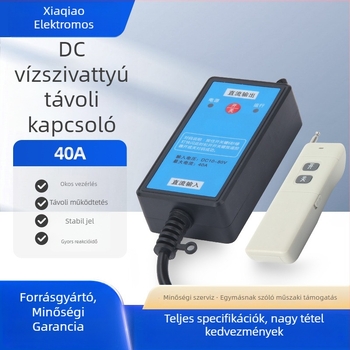 DC vízpumpa távirányítós kapcsoló – Xiawa Electric, távirányító kapcsoló, 0-40 °C működési hőmérséklet