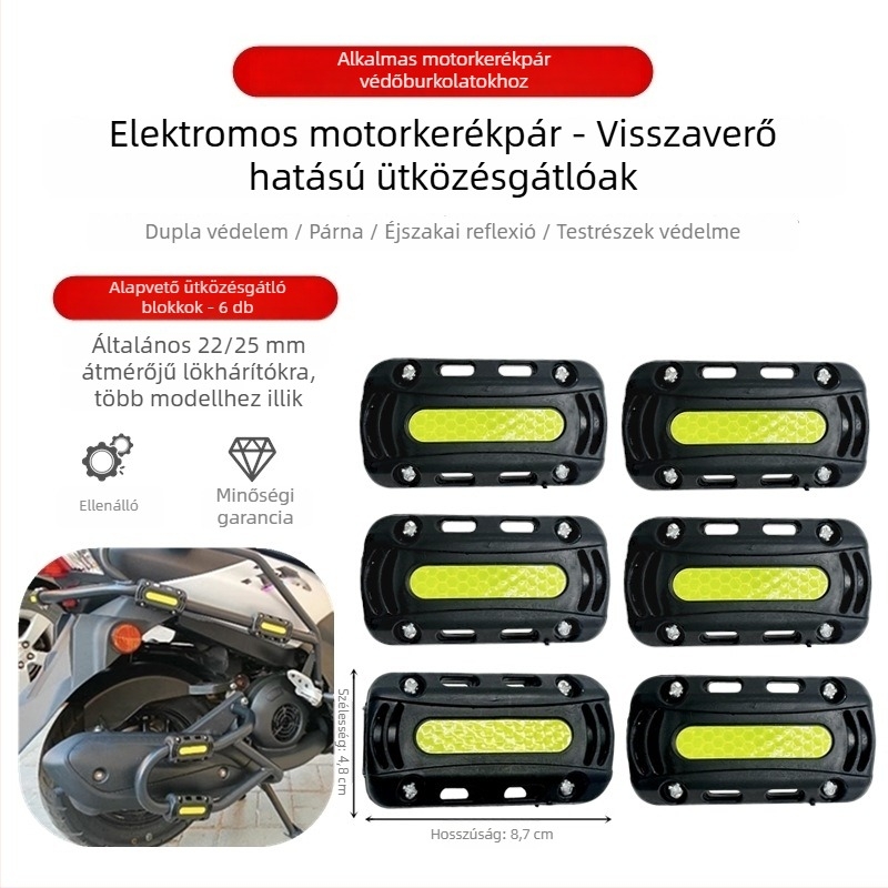 Motorkerékpár védőpajzs Suzuki Uhr150Afr125 – ütközés elleni és zuhanás elleni védelem