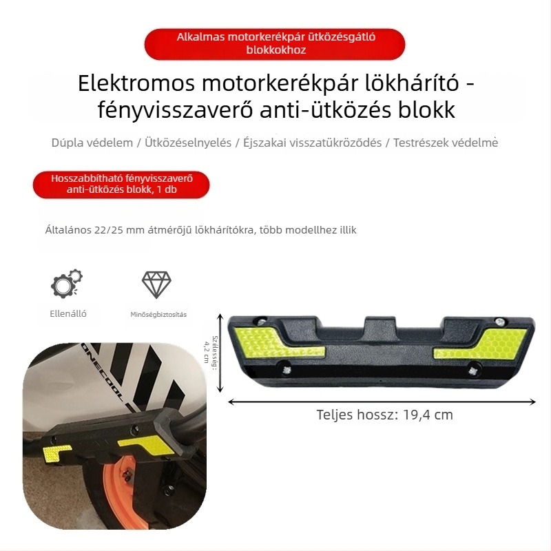 Motorkerékpár védőpajzs Suzuki Uhr150Afr125 – ütközés elleni és zuhanás elleni védelem