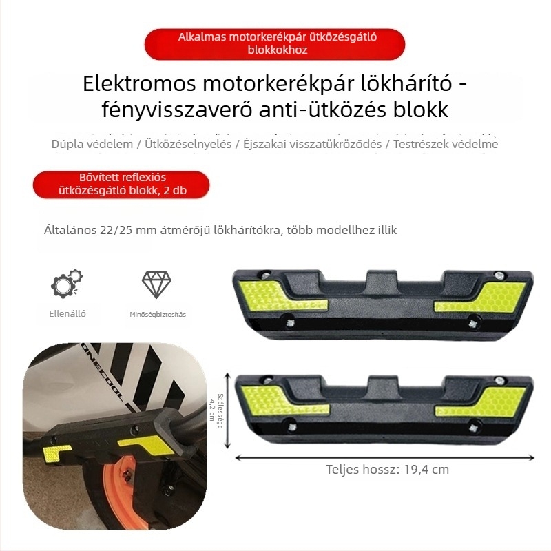 Motorkerékpár védőpajzs Suzuki Uhr150Afr125 – ütközés elleni és zuhanás elleni védelem