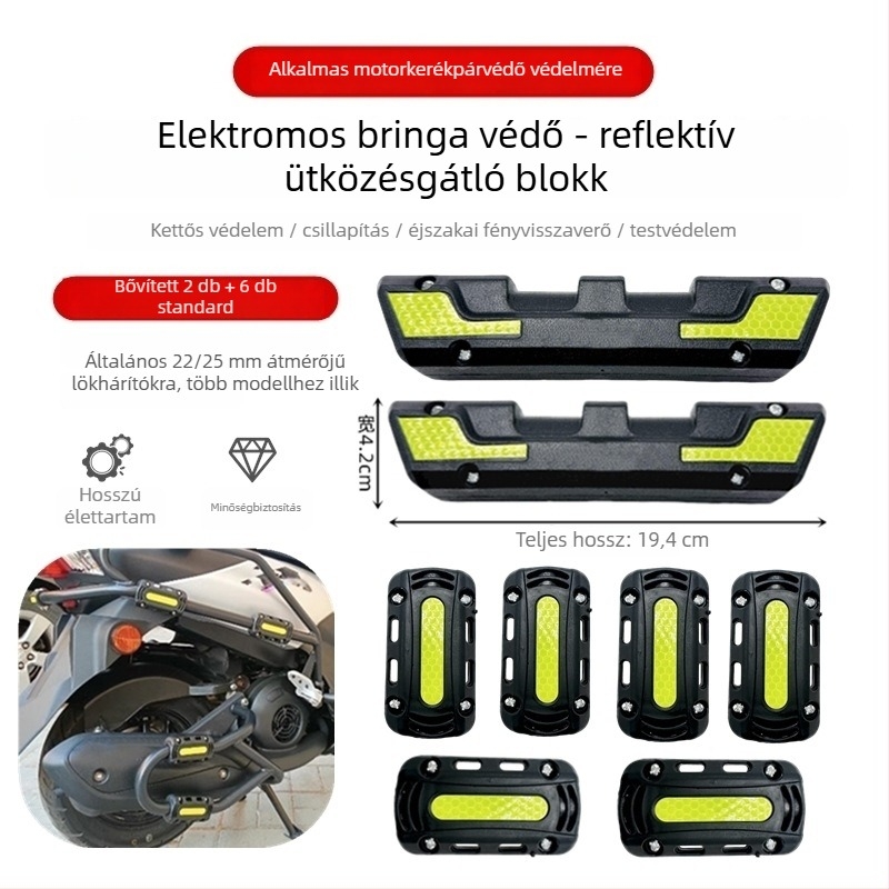 Motorkerékpár védőpajzs Suzuki Uhr150Afr125 – ütközés elleni és zuhanás elleni védelem