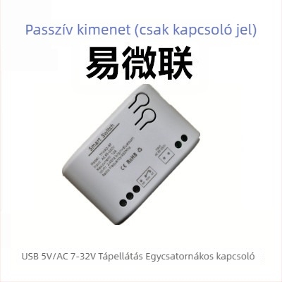 Yuelsmart Bluetooth/WiFi távirányítós kapcsoló, egyedi, többirányú kontroll, intelligens vezeték nélküli gomb otthoni használatra