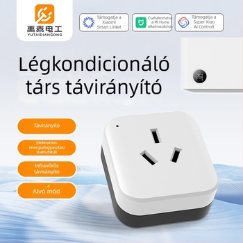 Intelligens légkondicionáló távirányító Wi‑Fi-vel és hangvezérléssel, 16A, AC110/250V, 3520W, alvó mód, időzítő, CCC tanúsítvány