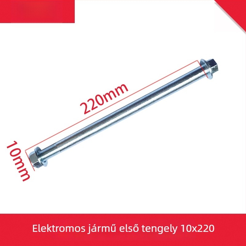 Elülső tengely elektromos kerékpárhoz és motorkerékpárhoz | Cinkötvözet | Keretrész