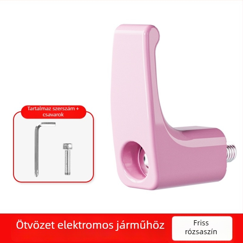 Elektromos jármű horog, alumíniumötvözet, univerzális elülső montázsú multifunkcionális kiegészítő