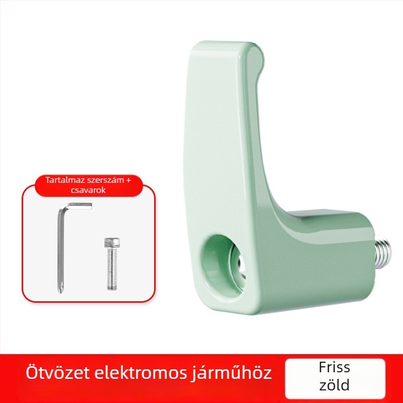 Elektromos jármű horog, alumíniumötvözet, univerzális elülső montázsú multifunkcionális kiegészítő