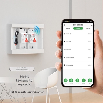 GEYA IoT kompakt kismegszakító 4G távoli vezérléssel mobiltelefonon és WiFi be/kikapcsolás