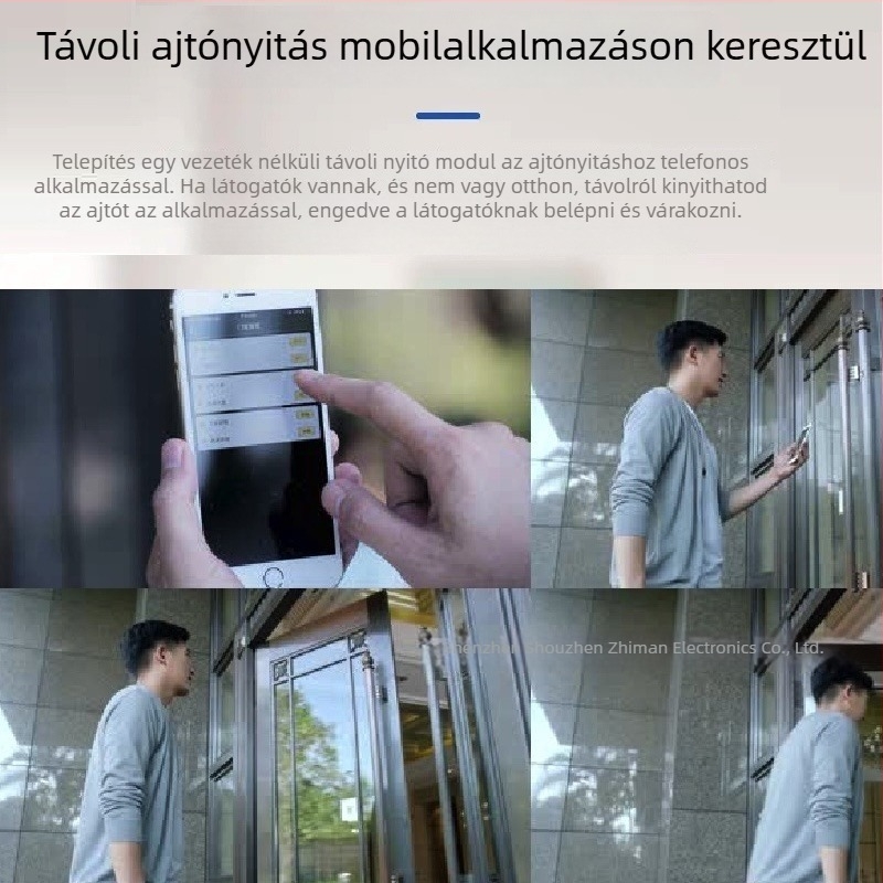 SZZM Zigbee okos kapcsoló száraz érintkezővel, 100-240V AC, 5A