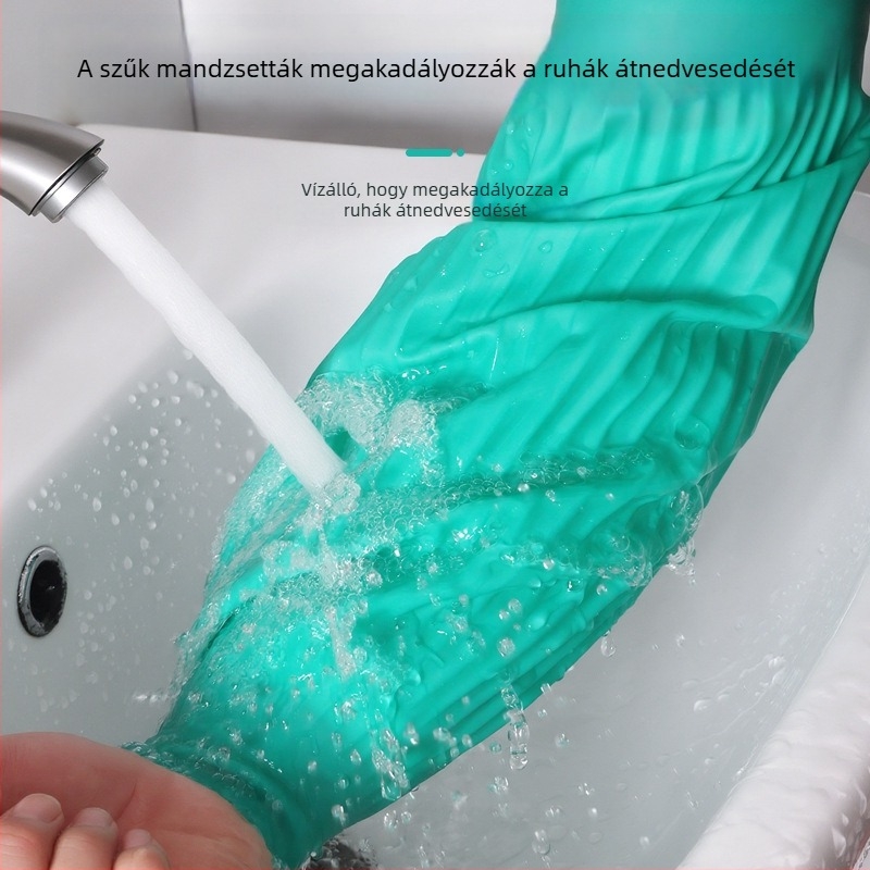 Latex védő ujjvédők, szennyeződés- és olajálló, vízálló, vastított és meghosszabbított kivitel, sav- és bázisálló, ipari kézvédelem