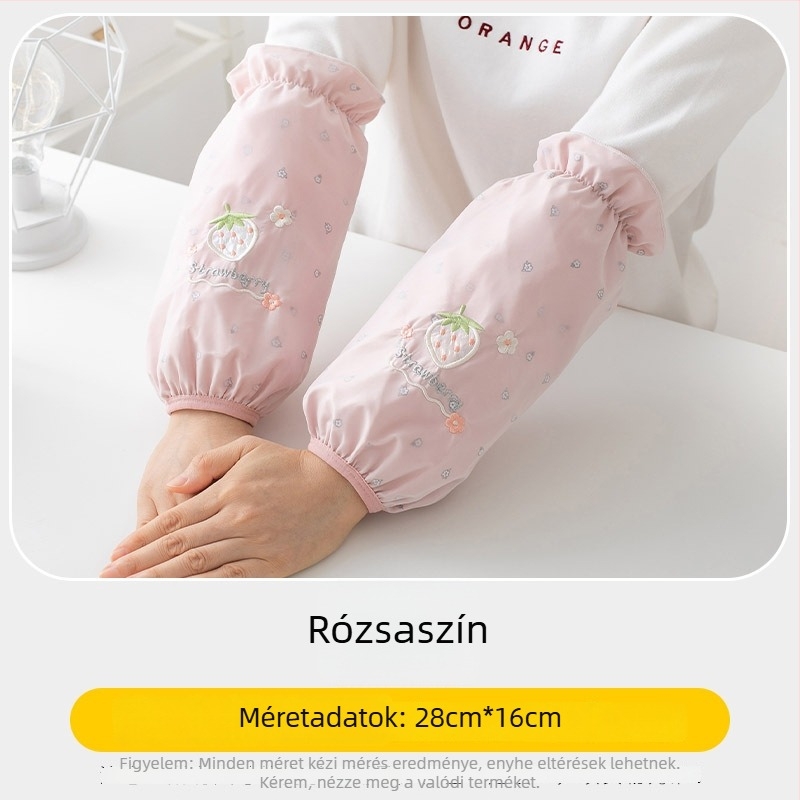 Női ujjvédők – vízálló, virágos minta, modern minimál stílus