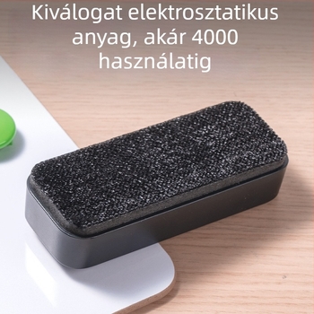 Deli fehér tábla szivacsradír, mágneses, pormentes, osztálytermi használatra