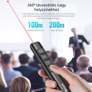 Bias Bi19 lézeres oldalváltó toll lézer pointerrel