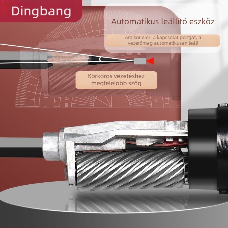 Dingbang DS-01 Művészi ceruzahegyező - kézi, állítható vastagságú, vázlatokhoz