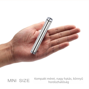 Rozsdamentes acélból készült lézeres zseblámpa bankjegydetektálóval, 3 az egyben lézer toll, No.5 elemre üzemel