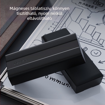 Deli MB402 fehér tábla kiegészítő készlet – irodai használat (műanyag burkolat; vonalvastagság 1–3 mm; irodai használat)